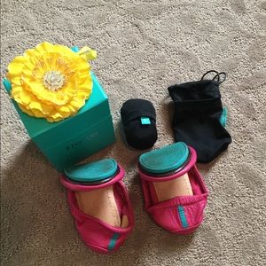 Fuchsia Tieks - Only Worn Once